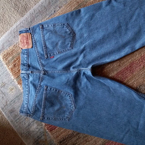 Vintage Levi’s 505 Regular Fit Straight Leg 505 36×34 Made in Egypt - Picture 10 of 13